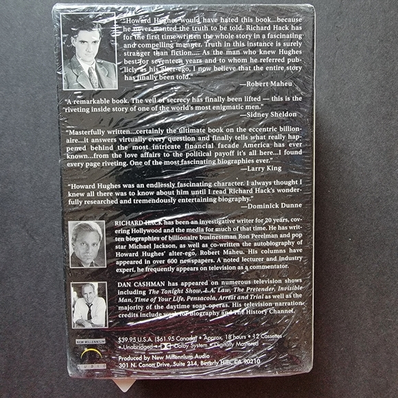 New Millennium Audio Hughes Biography Tapes - Picture 2 of 2